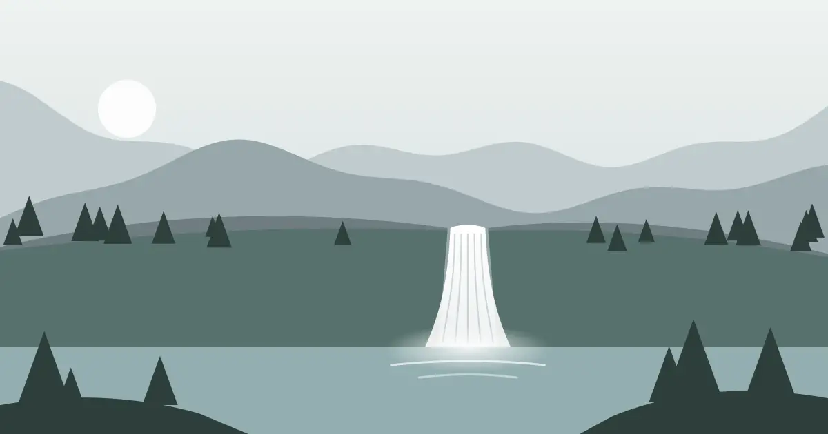 Illustrated featured image for Whitmore Rapids in Mohave County, Arizona