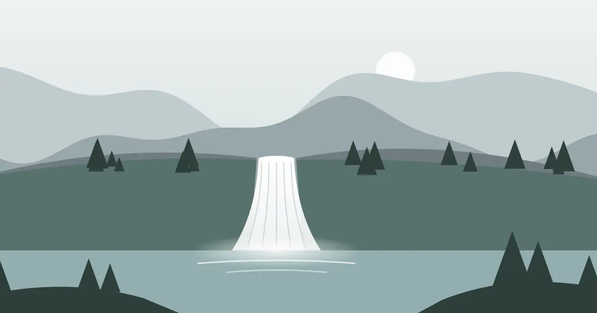Illustrated featured image for Glynns Falls in Yuma County, Arizona