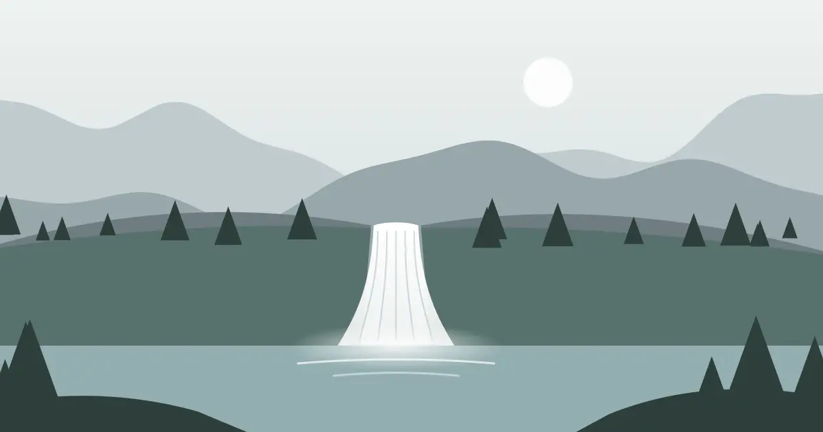 Illustrated featured image for Specimen Falls in Park County, Montana