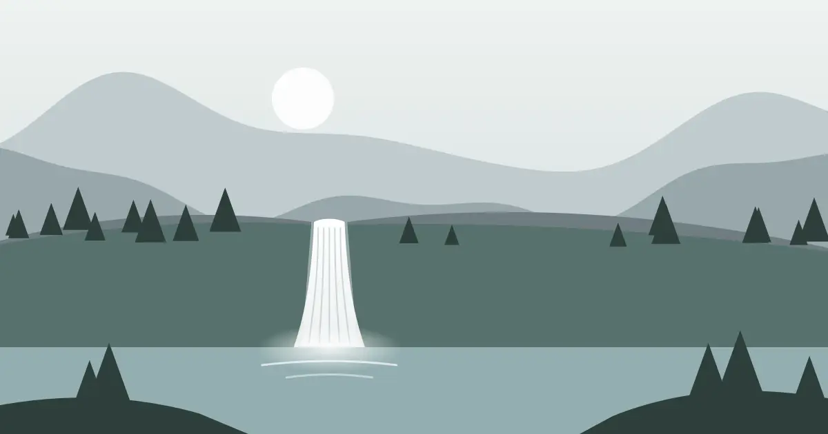 Illustrated featured image for Honeoye Falls in Monroe County, New York